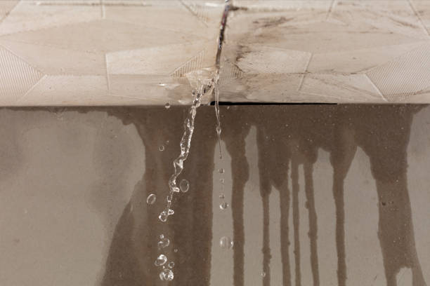 Professional Burst Pipe Cleanup technician working in Waterville, ME